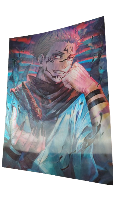 Gojo x Itadori x Sukuna - Premium Poster